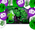 Kit Festa 26Pçs Decoração Hulk Painel + 25 Bexigas temáticas - Imagem 2