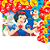 Kit Festa 26Pçs Decoração Branca de neve Painel + 25 Bexigas - Imagem 9
