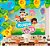 Kit Festa 26Pçs Decoração Mundo Bita Painel + 25 Bexigas - Imagem 1