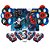 Kit Festa Homem aranha 77 itens decoração aniversário 3 anos - Imagem 4