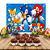 Kit festa completo 107 pçs decoração Sonic Aniversário - Imagem 11