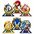 Decoração Display de mesa festa Sonic Aniversário 6 Unidades - Imagem 3
