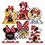 Decoração Display de mesa festa Minnie Mouse 6 Unidades - Imagem 1