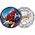 8 Pratos Temáticos 18cm Decoração Homem Aranha festa - Imagem 4