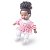 Boneca Divertida Coleção Hair Soft Negra fofinha cheirosa - Imagem 2