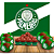 Kit festa completo 141pçs decoração Palmeiras aniversário - Imagem 10
