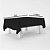 Toalha de mesa GRANDE 2x1m TNT Preto decoração festa - Imagem 2