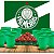 Kit festa completo 111pçs decoração Palmeiras aniversário - Imagem 1