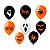 Kit Balão bexigas 12" Decoração Halloween Festa 10 uni - Imagem 2