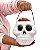 Decoração HALLOWEEN Festa BALDE CRANIO Grande 16x16cm - Imagem 1