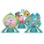 Kit Festa Peppa Pig Decoração Aniversário Painel +6 Display - Imagem 3