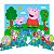 Kit Festa Peppa Pig Decoração Aniversário Painel +6 Display - Imagem 2