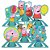 Kit Festa Peppa Pig Decoração Aniversário Painel +6 Display - Imagem 7