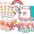 Kit festa Unicornio Decoração Aniversário completa 61 pçs - Imagem 1