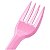 Kit festa Descartáveis Rosa 85 pçs Copo + garfos + Pratos - Imagem 2