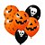 Kit festa Halloween decoração Painel GG + 25 Balões n9" - Imagem 5