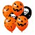 Kit festa Halloween decoração Painel GG + 25 Balões n9" - Imagem 6
