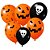 Kit festa Halloween decoração Painel GG + 25 Balões n9" - Imagem 7