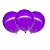 100 Balão Bexigas N9" Decoração Violeta Mais cor e brilho - Imagem 3