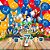 Kit Festa Sonic Decoração Topo Painel Vela N7 Balão Display - Imagem 15
