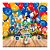 Kit Festa Sonic Decoração Topo Painel Vela N7 Balão Display - Imagem 1
