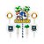 Kit Festa Sonic Decoração Topo Painel Vela N6 Balão Display - Imagem 12