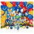 KIT Festa Sonic Decoração Topo Painel Vela n4 Balão Display - Imagem 2