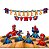 Kit Festa Homem Aranha Decoração Faixa + 6 Display de mesa - Imagem 8