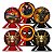 Kit Festa Homem Aranha Decoração Painel GIGANTE + 6 Display - Imagem 5
