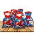 16 Sacolas Surpresa Decoração Homem Aranha Festa aniversário - Imagem 1