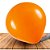 Balão Bexigão BIG 250" Liso LARANJA Coloque doces dentro - Imagem 1