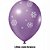 25 Bexigas Balão N9 Decoração Frozen Floco de neve Festa lilás - Imagem 4