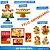 Kit festa REI LEÃO Decoração Aniversário completo EVA 40 pçs - Imagem 10
