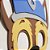 Mascara Festa Patrulha Canina Chase Decoração resistent 19cm - Imagem 4
