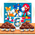 Kit Festa Decoração Sonic Painel Gigante + Forminhas+ Vela 6 - Imagem 12