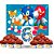 Kit Festa Decoração Sonic Painel Gigante + Forminhas+ Vela 6 - Imagem 14