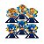 Decoração Display de mesa decoração SONIC 2 festa - Imagem 4