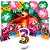 Kit Festa Masha E O Urso Display +painel + Bexigas + Vela 3 - Imagem 2