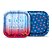 Pratos Grande 18cm SNOWFLAKES Decoração Frozen festa 8und - Imagem 3