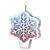 Vela Aniversário SNOWFLAKES Decoração Frozen Festa Completa - Imagem 1