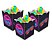 Cachepot papel Decoração NEON Festa Brilha na luz 8und - Imagem 1