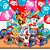 Kit festa 133 itens completos Decoração patrulha canina 4Ano - Imagem 2