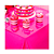 TOALHA DE MESA METALIZADA PARA FESTA ROSA 1,37x1,83m - Imagem 18