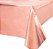TOALHA DE MESA METALIZADA PARA FESTA ROSA 1,37x1,83m - Imagem 3