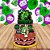 Kit festa decoração Hulk Aniversário Topo + Vela 4 + Balão - Imagem 1