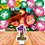 Kit Festa Masha E O Urso Decoração Painel + Bexigas + Vela 1 - Imagem 1
