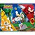 Kit Festa Sonic Decoração Painel Gigante + 6 Display de mesa - Imagem 7