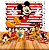 Kit Festa Mickey Mouse Decoração Painel Gigante + 6 Display - Imagem 1