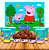 Kit festa completo 113pçs decoração Peppa Pig aniversário - Imagem 1