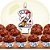 Kit festa Decoração Patrulha Canina 100 Forminhas + vela n2 - Imagem 1